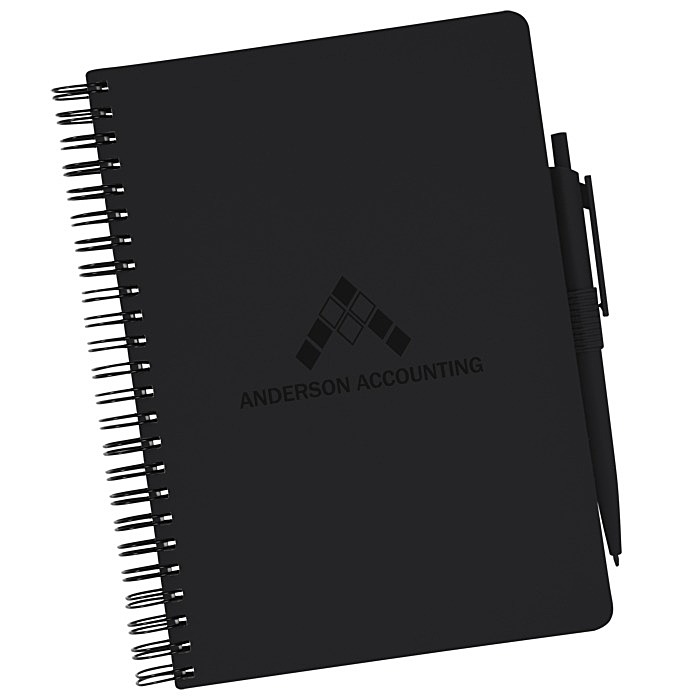 Custom Neoskin Torres Spiral Notebook with Pen