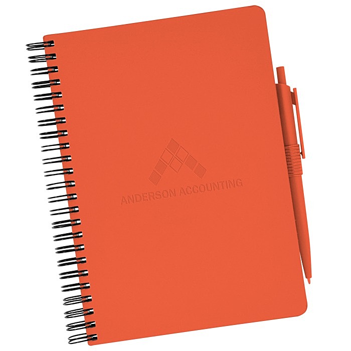Custom Neoskin Torres Spiral Notebook with Pen