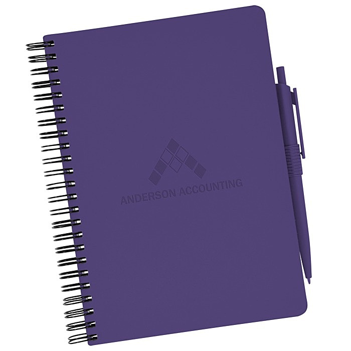 Custom Neoskin Torres Spiral Notebook with Pen