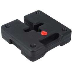 Custom Square Plastic Water Weight