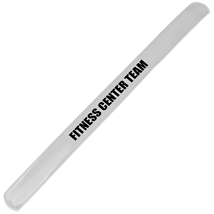 Custom Reflective Slap-Wrap Band - Large