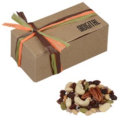 Custom Natural Kraft Box - Deluxe Trail Mix