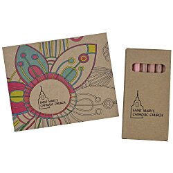Custom Adult Colouring Book To-Go Set