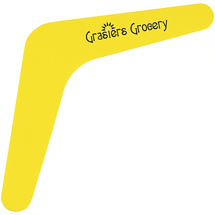 Custom Foam Boomerang