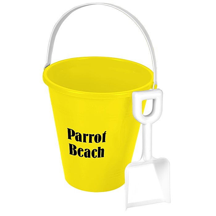 Custom Sand Pail & Shovel - 9