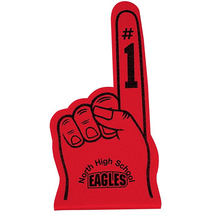 Custom Foam #1 Hand - 18 inches