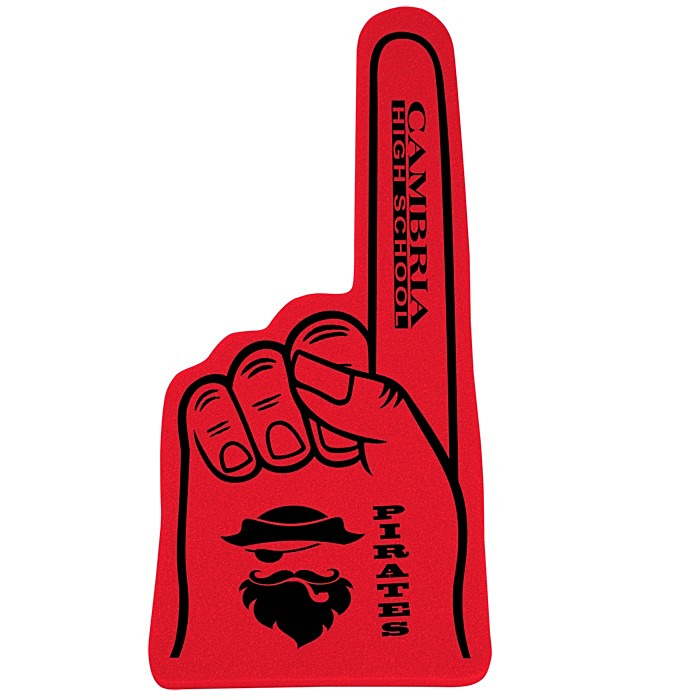 Custom Foam #1 Hand - 22 inches
