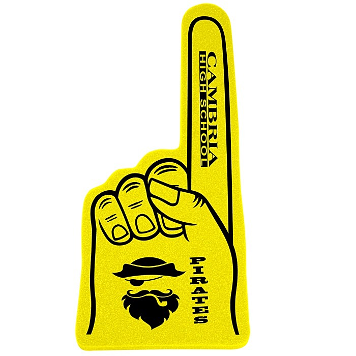 Custom Foam #1 Hand - 22 inches