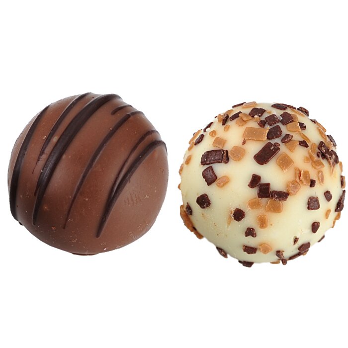 Custom Truffles - 2-Pieces - Silver Box