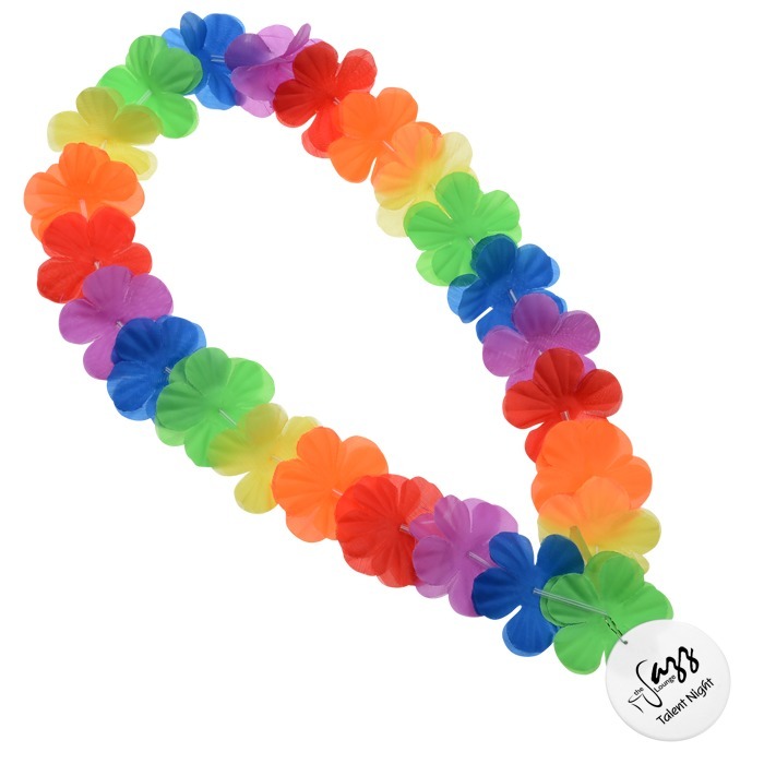 Custom Flower Lei Necklace - Multicolour