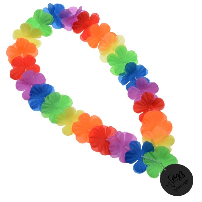 Custom Flower Lei Necklace - Multicolour