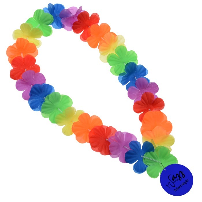 Custom Flower Lei Necklace - Multicolour