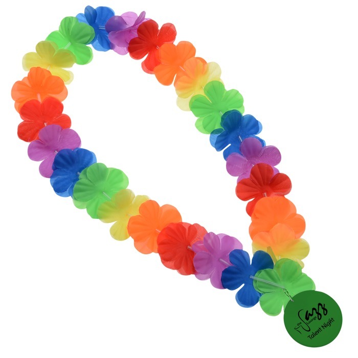 Custom Flower Lei Necklace - Multicolour