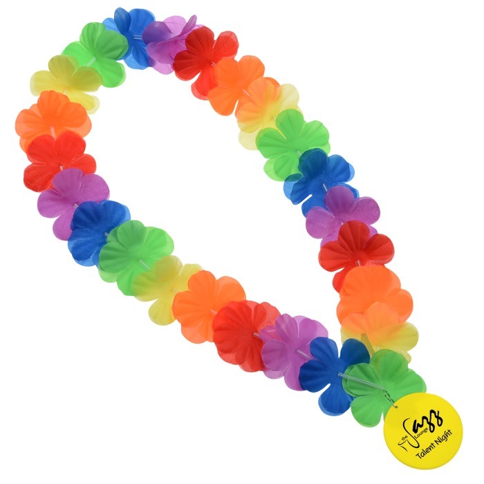 Custom Flower Lei Necklace - Multicolour
