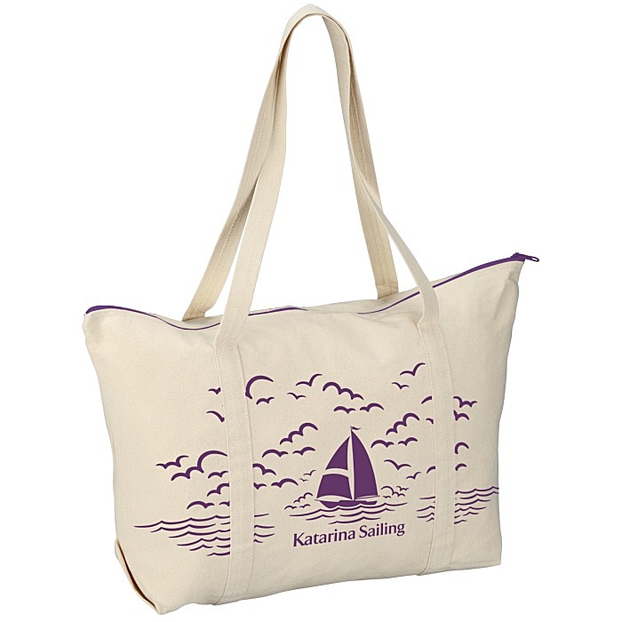 Custom Chroma Zip 10-oz Cotton Weekender
