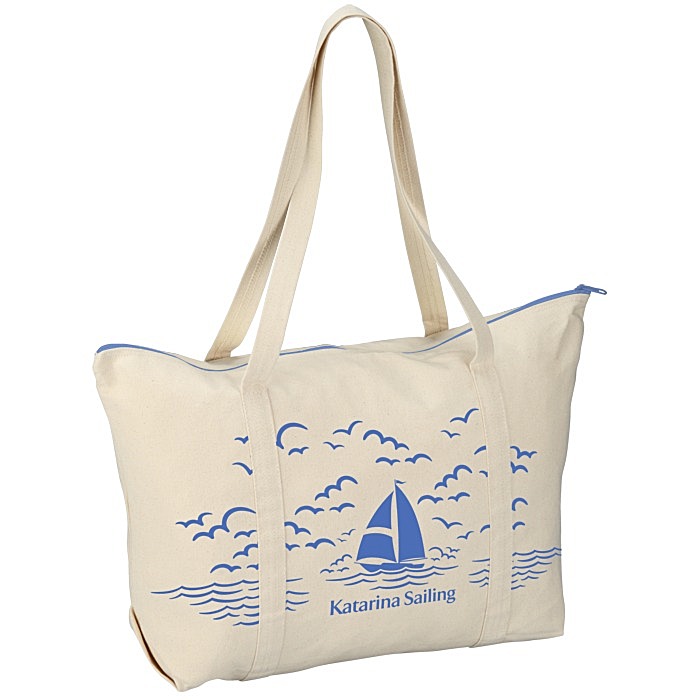 Custom Chroma Zip 10-oz Cotton Weekender