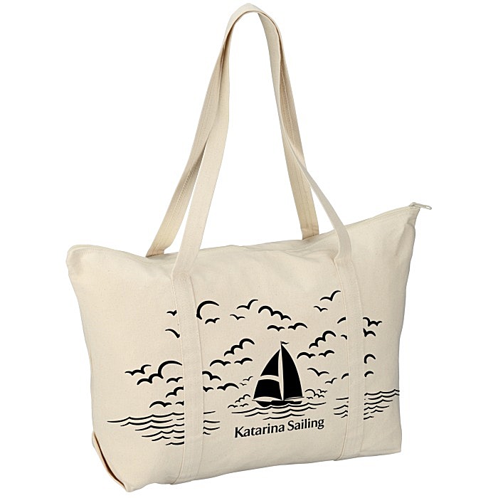 Custom Chroma Zip 10-oz Cotton Weekender