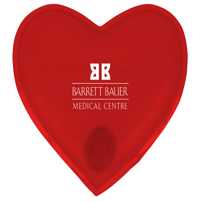 Custom Reusable Hand Warmer - Heart