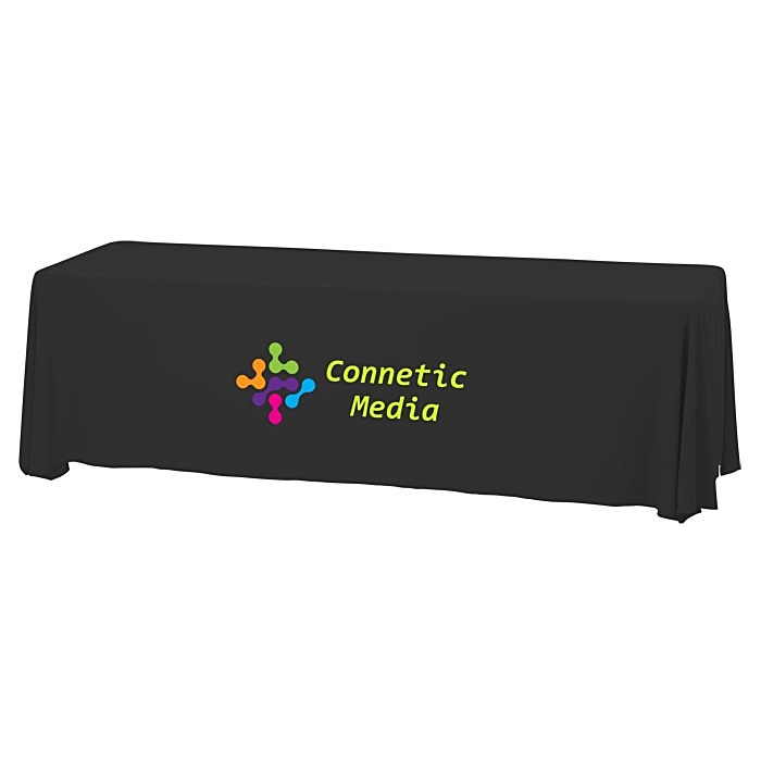 Custom Serged Closed-Back Stain Resistant Table Throw - 8 feet