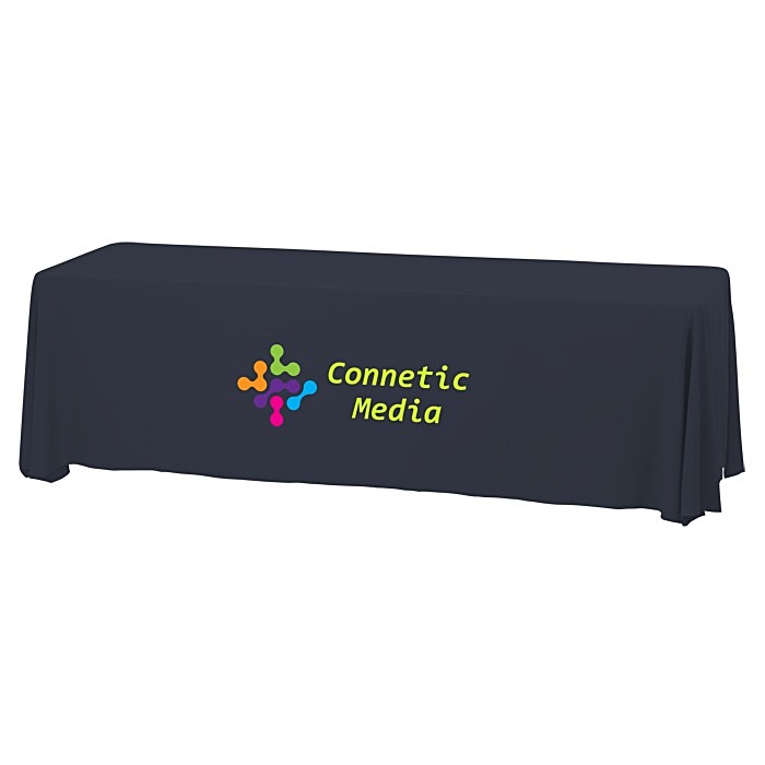 Custom Serged Closed-Back Stain Resistant Table Throw - 8 feet