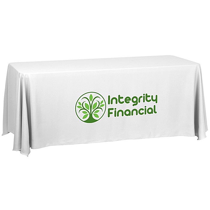 Custom Serged Closed-Back Table Throw - 6 feet