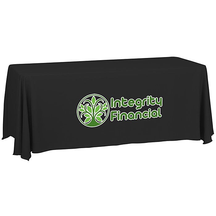 Custom Serged Closed-Back Table Throw - 6 feet