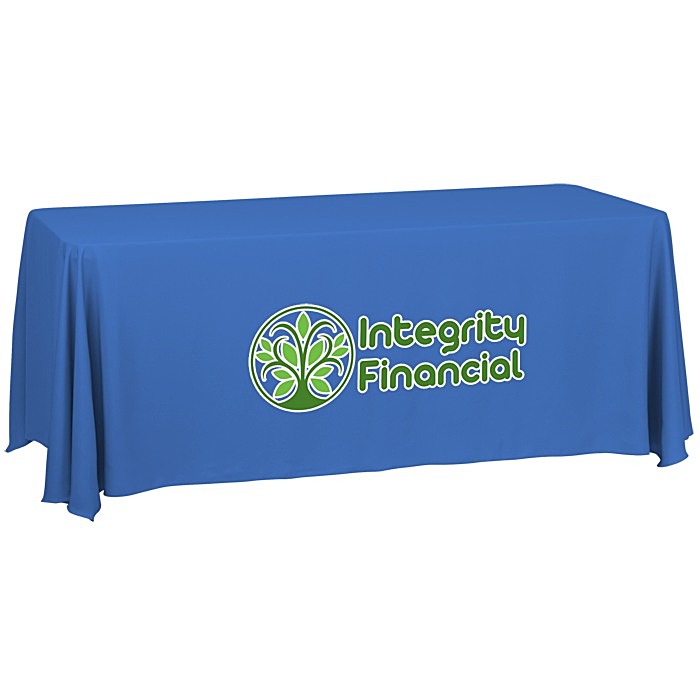 Custom Serged Closed-Back Table Throw - 6 feet