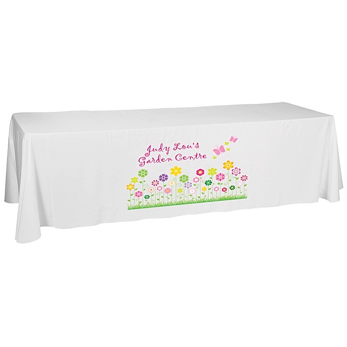 Custom Serged Convertible Table Throw - 6 feet to 8 feet