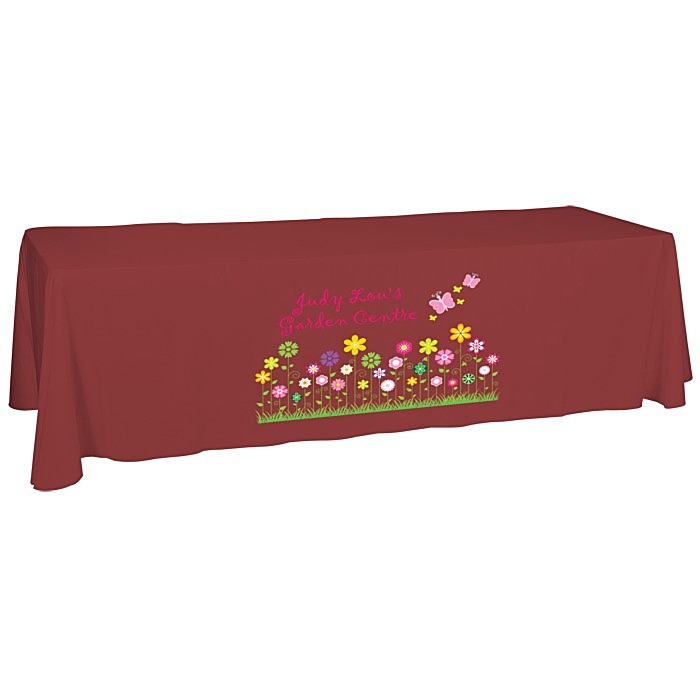 Custom Serged Convertible Table Throw - 6 feet to 8 feet