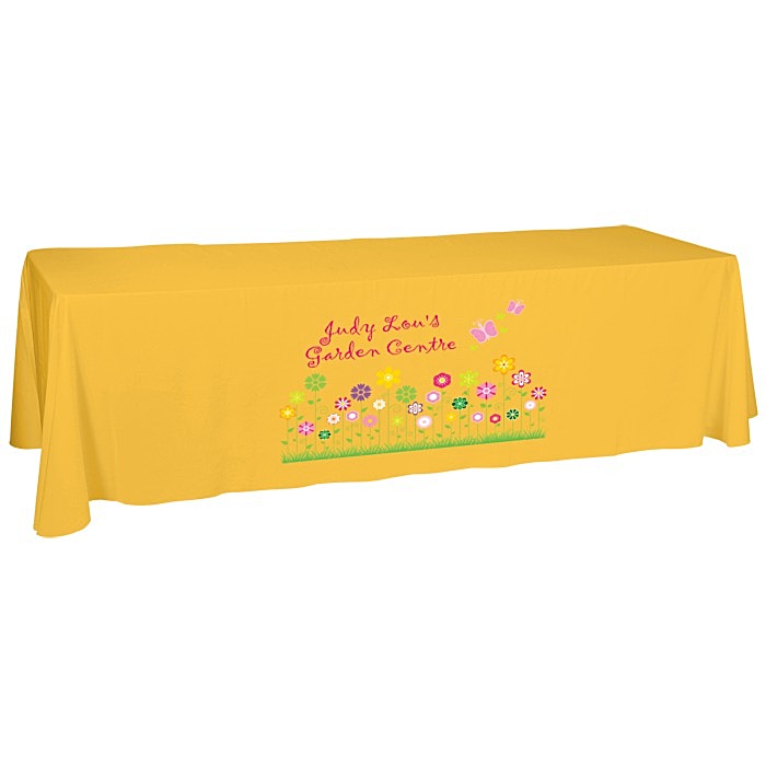 Custom Serged Convertible Table Throw - 6 feet to 8 feet