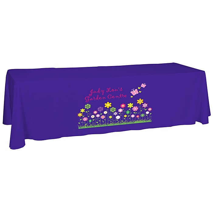 Custom Serged Convertible Table Throw - 6 feet to 8 feet