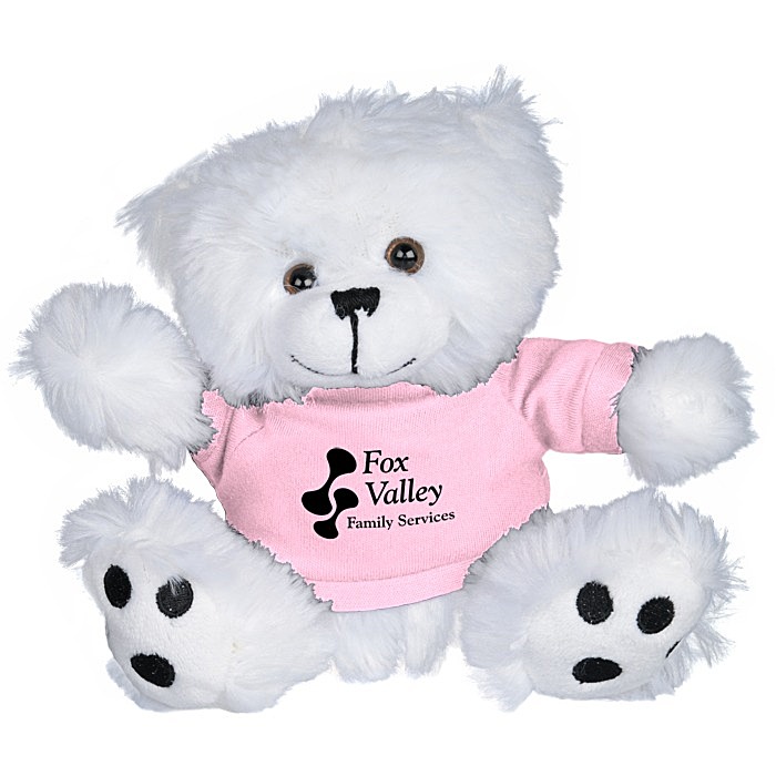 Custom Little Paw Bear - White
