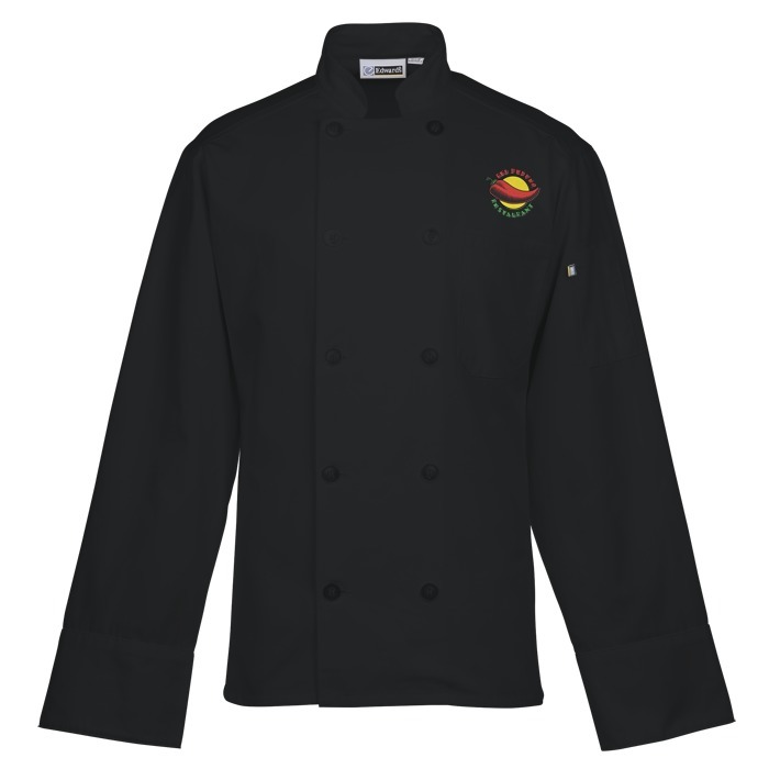 Custom Ten Button Chef Coat with Mesh Back