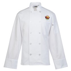 Custom Ten Button Chef Coat with Mesh Back