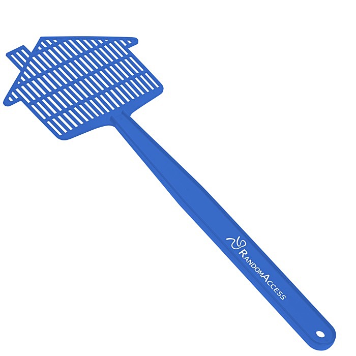 Custom Mini Fly Swatter - House