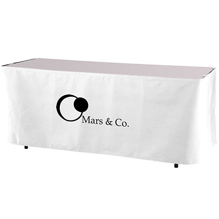 Custom Hemmed Table Skirt - 6 feet