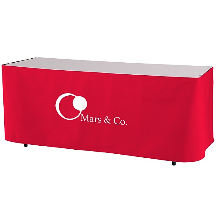 Custom Hemmed Table Skirt - 6 feet