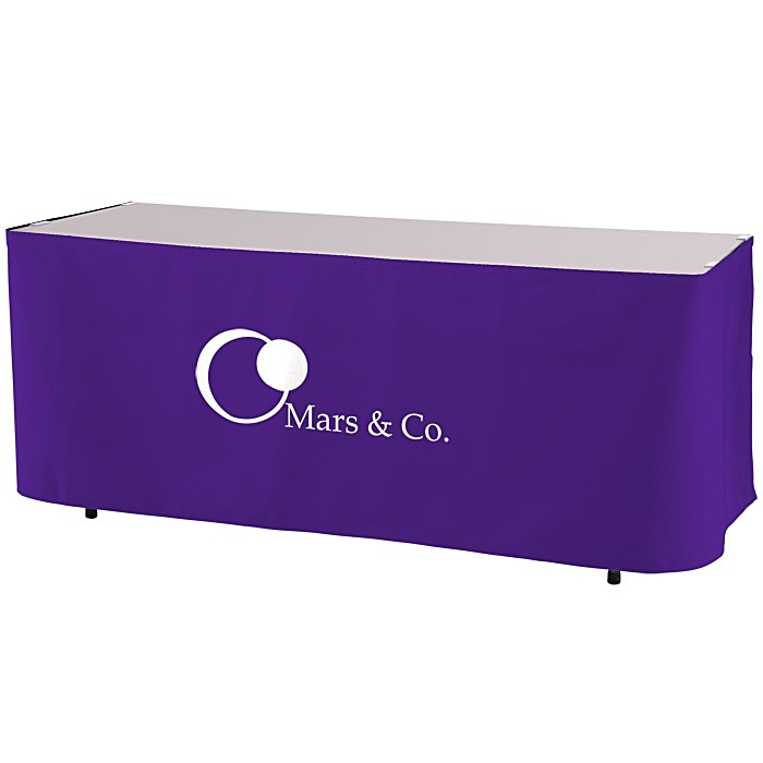 Custom Hemmed Table Skirt - 6 feet