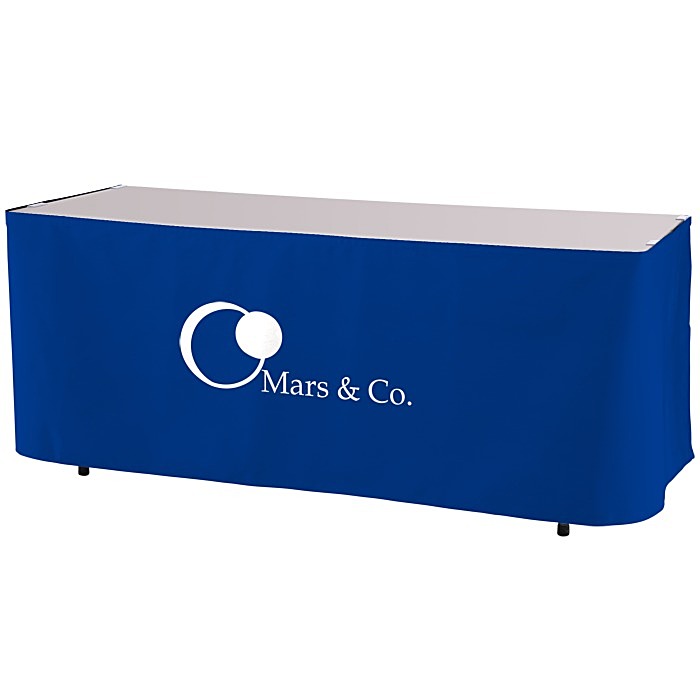 Custom Hemmed Table Skirt - 6 feet