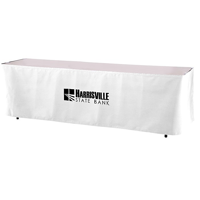 Custom Hemmed Table Skirt - 8'