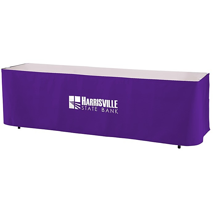 Custom Hemmed Table Skirt - 8'