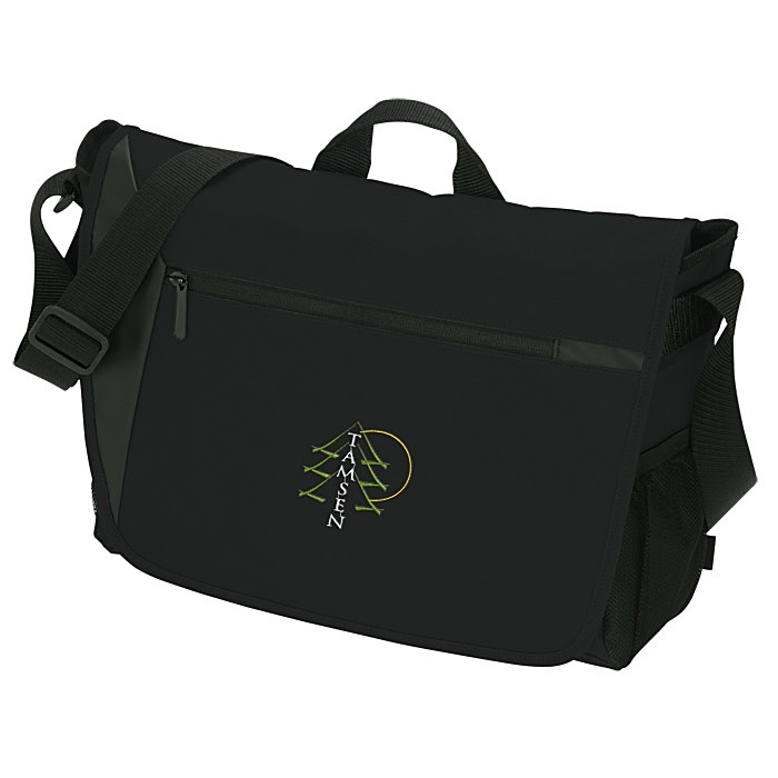 Custom Sawyer Laptop Messenger - Embroidered