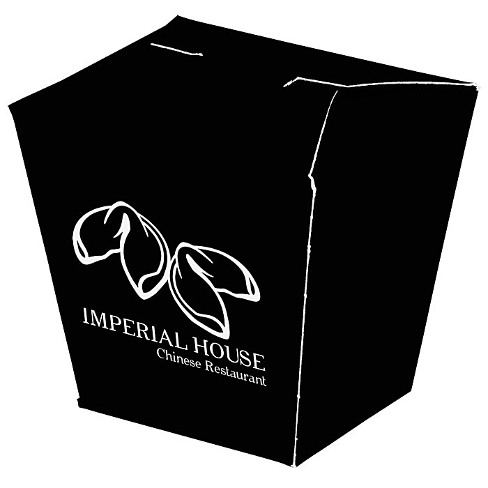 Custom Take Out Style Box - Small