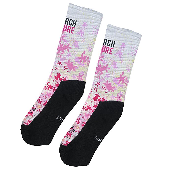 Custom Full Colour Crew Socks - Small / Medium
