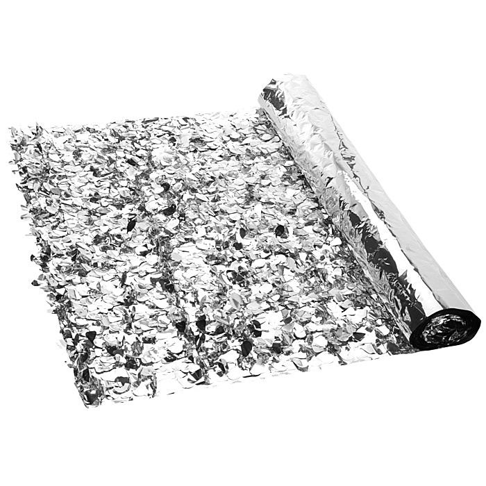 Custom Metallic Floral Sheeting Roll - 36