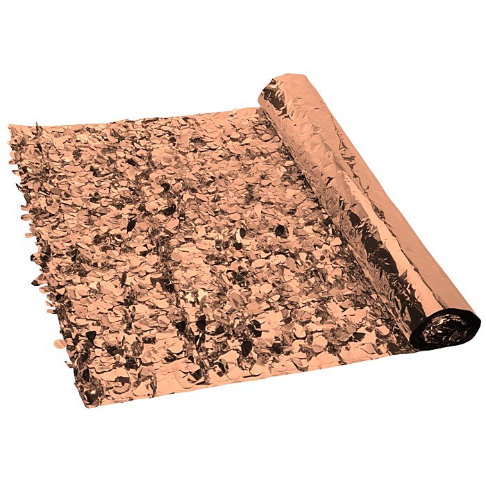 Custom Metallic Floral Sheeting Roll - 36