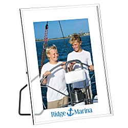 Custom Silver Floating Frame - 5 inches x 7 inches