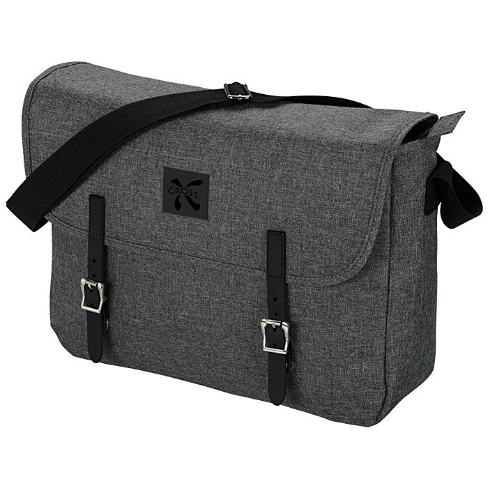 Custom Nomad Laptop Messenger - Brand Patch