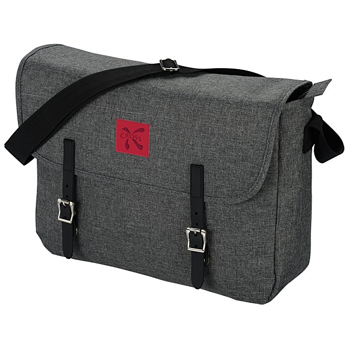 Custom Nomad Laptop Messenger - Brand Patch