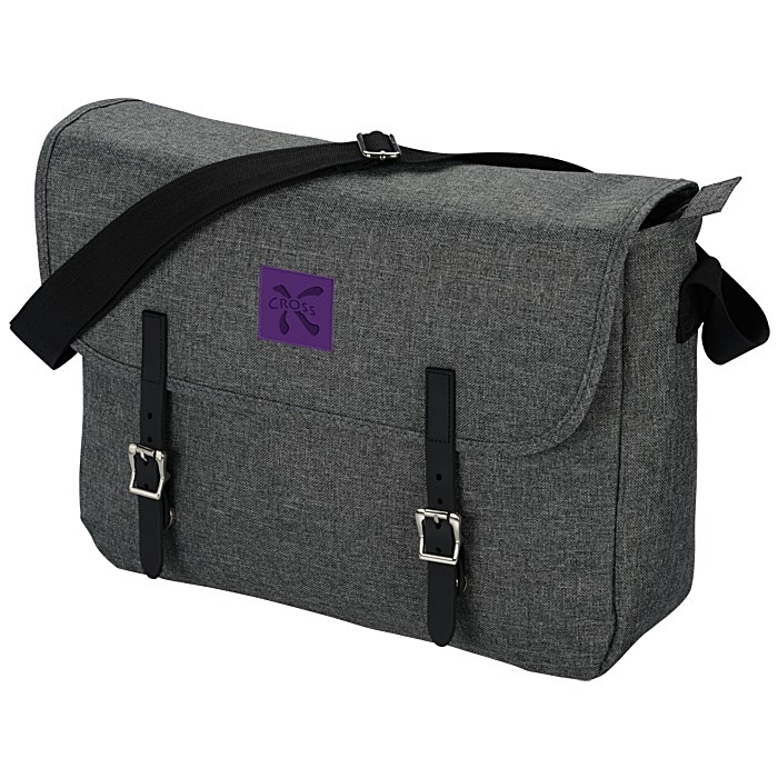 Custom Nomad Laptop Messenger - Brand Patch